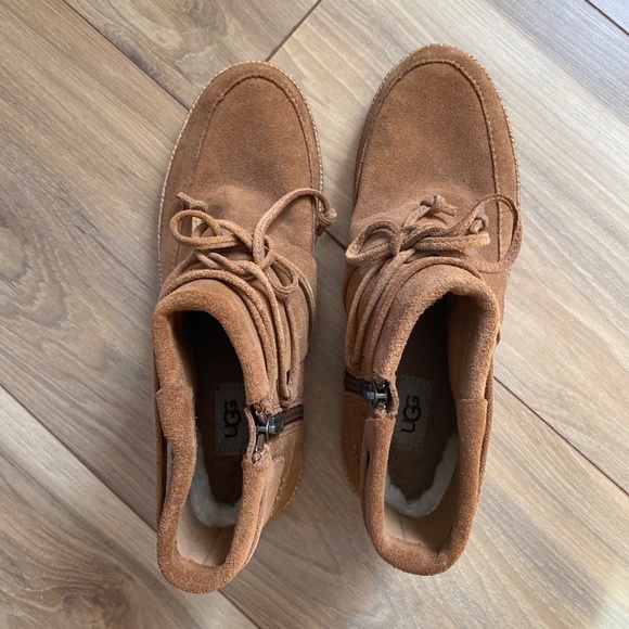 Ugg Women's Reid Moccasin - Chestnut Boots - Picture 12 of 15